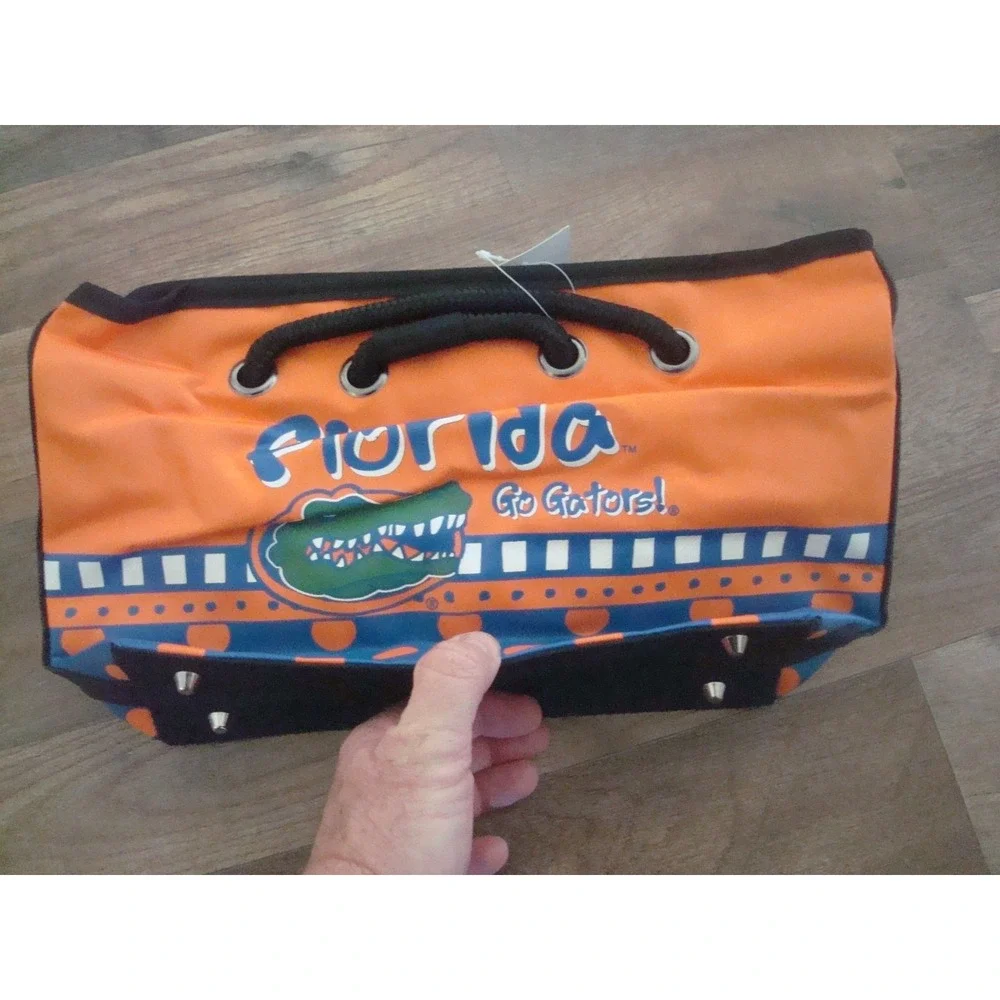 FLORIDA GATORS 9X12   Game Day Purse BAG HANDBAG TOTE  DEADSTOCK‎  VINTAGE T7